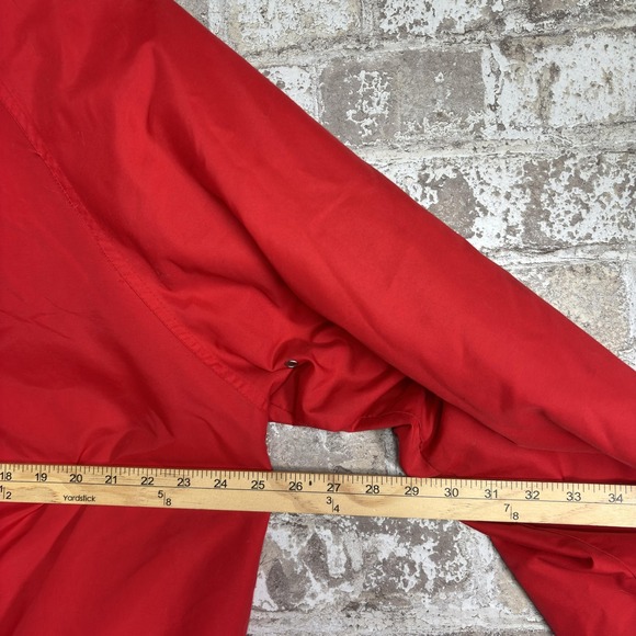 Nebraska Jacket Men's Large Hooded Waterproof Sports 90's Nylon - Picture 9 of 10